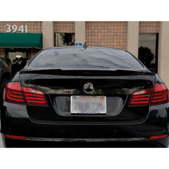 Rear Spoiler For BMW 5 Series F10 M4 Style 520i 535i 528i 550 M5 Piano Black ABS Plastic