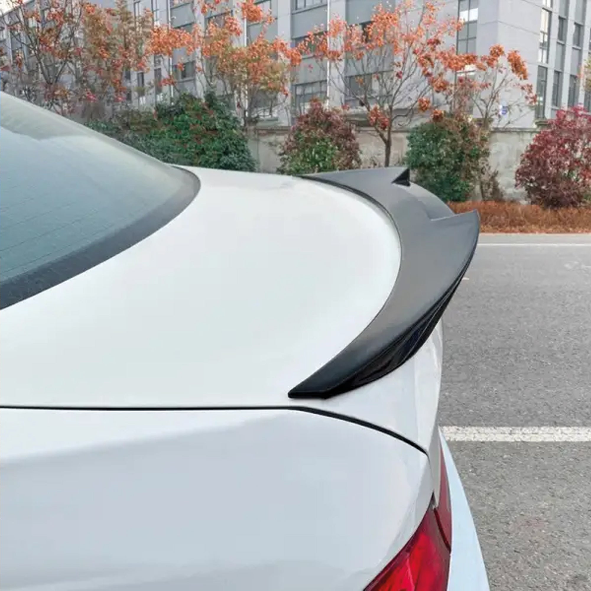 Rear Spoiler For BMW 3 Series E92 Coupe M3 2006-2013 M4 Style Piano Black ABS Plastic