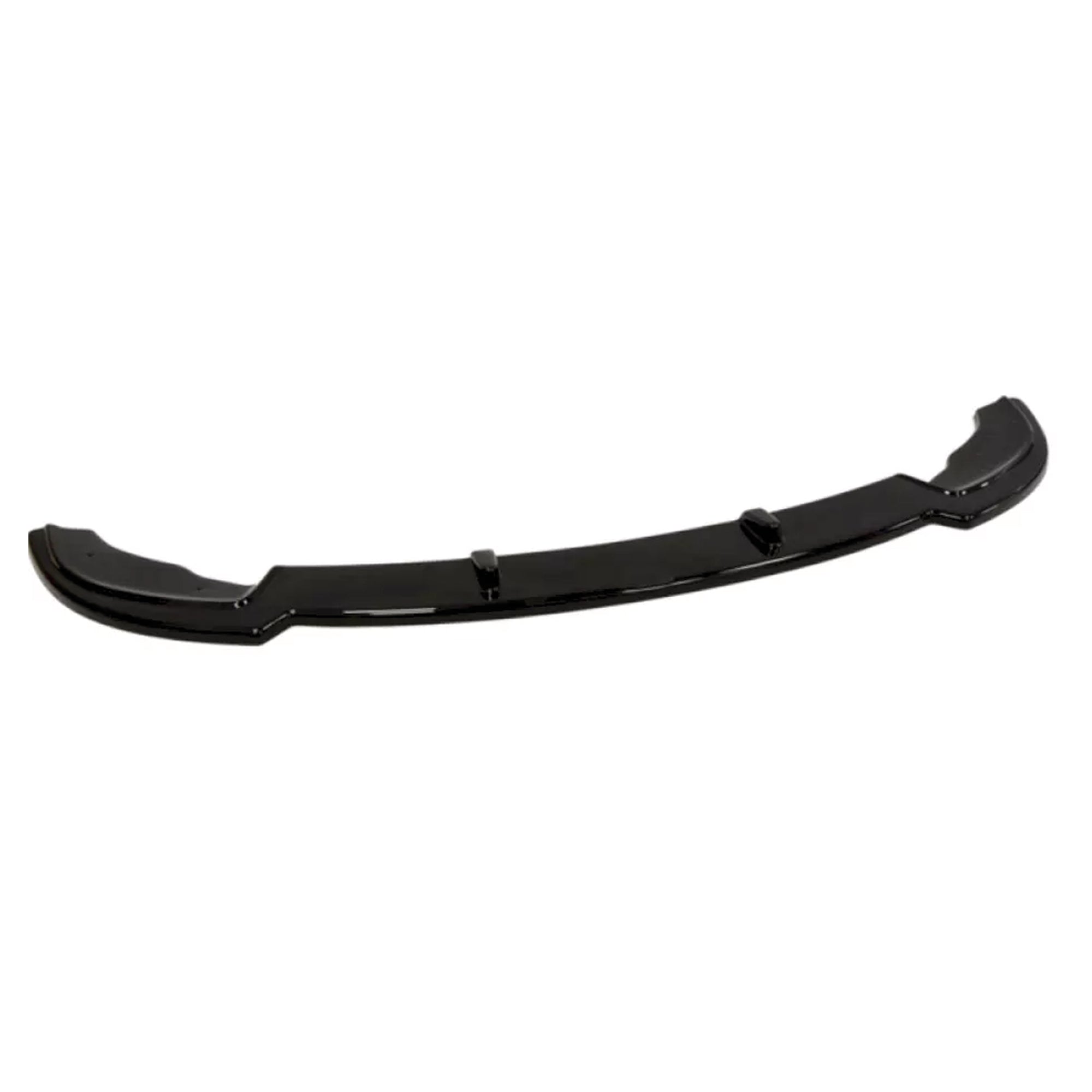 Front Bumper Lip Splitter for BMW E46 M Sport Coupe 3 Series 1998-2006, ABS Plastic Piano Black Vacuum Car Tuning Body Part Body Kit