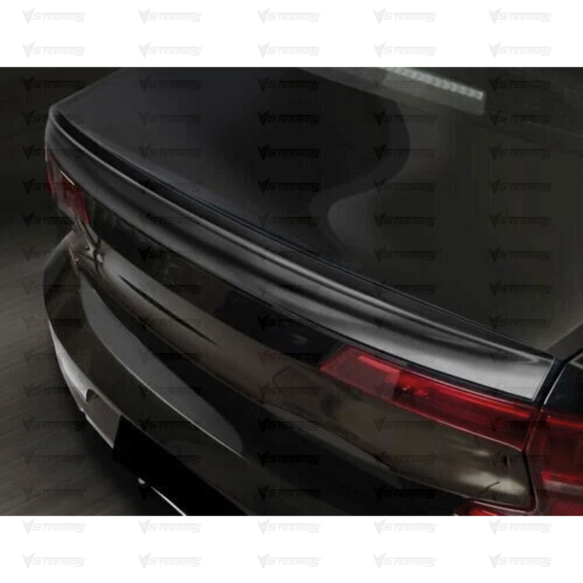 Rear Trunk Spoiler For Volvo S90 2016-2020 Spoiler Piano Black ABS Plastic