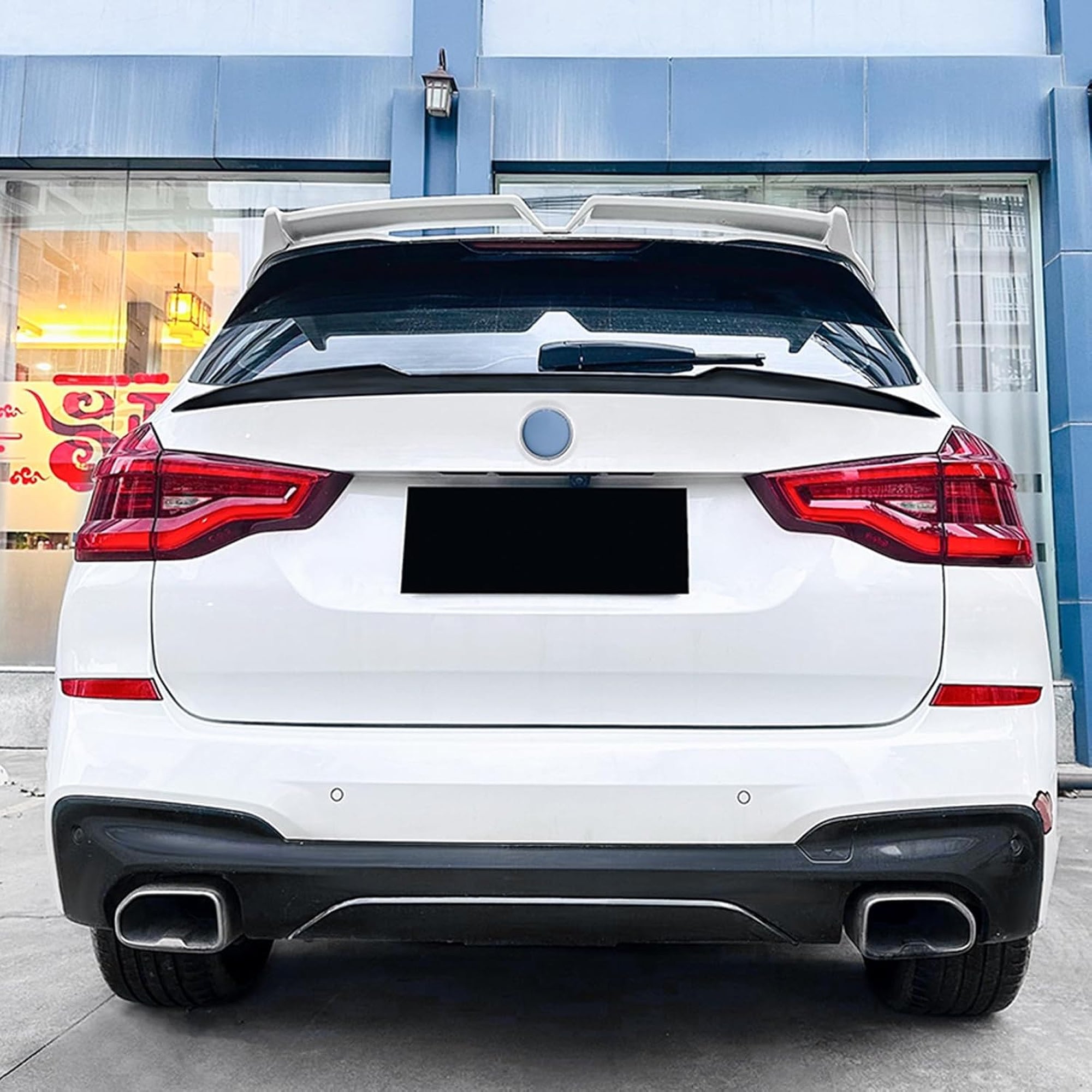 Rear Trunk Spoiler For BMW X3 G01 2018+ TRUNK M4 Style Spoiler Piano Black ABS Plastic