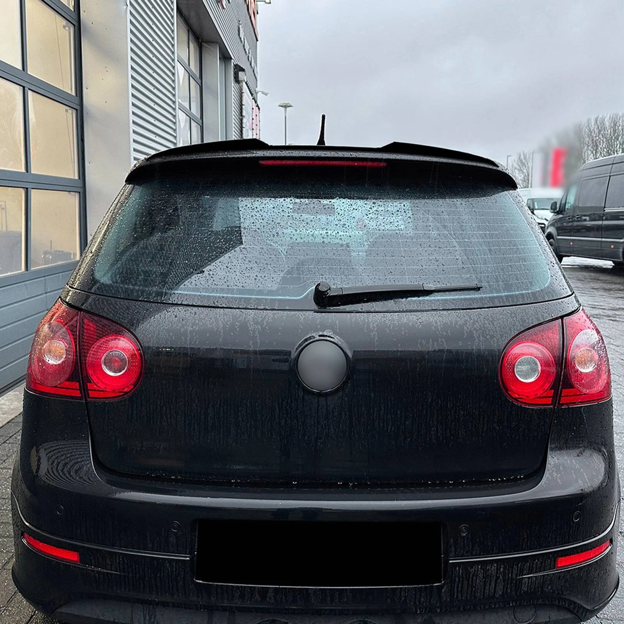 Rear Roof Spoiler For VW Volkswagen Golf MK5 GTI R32 2003-2008 Cap M4+ Style Spoiler Piano Black ABS Plastic