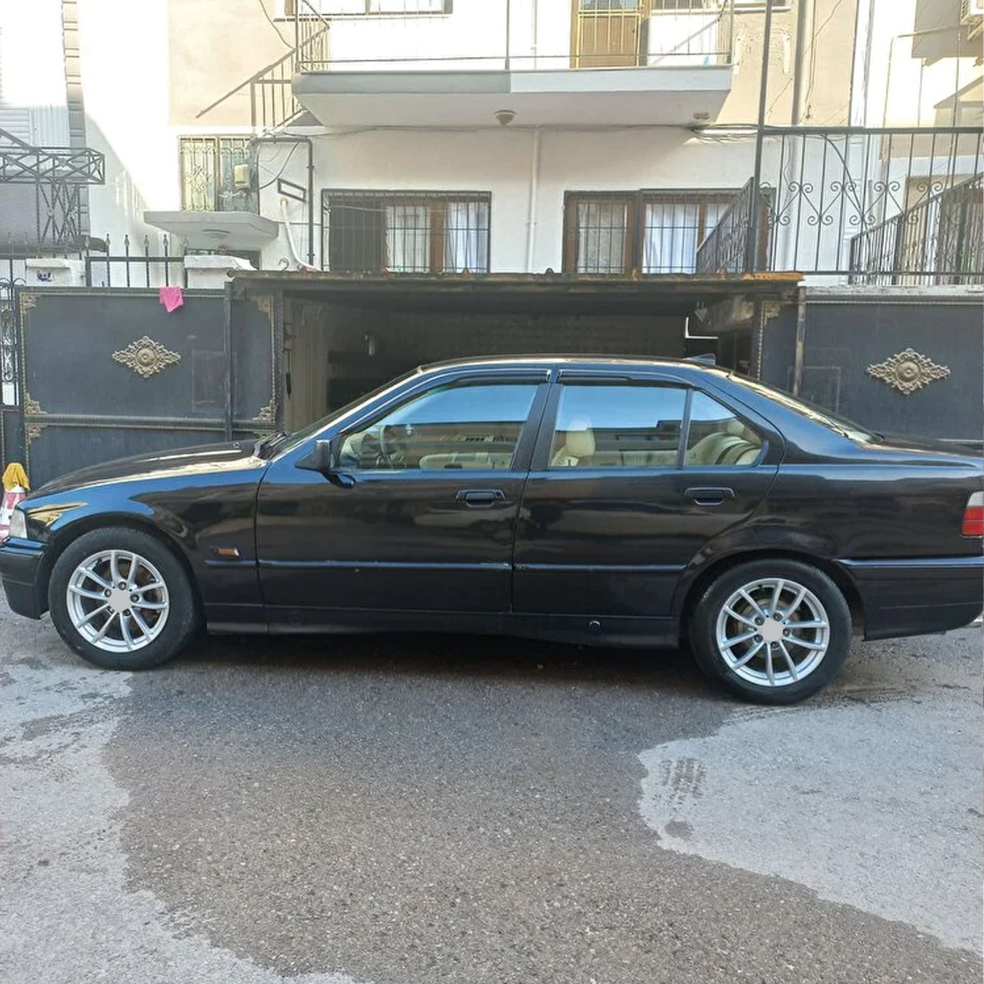 Window Visor for BMW E36 3 Series 1991-1998 4pcs Rain Guard Wind Deflector