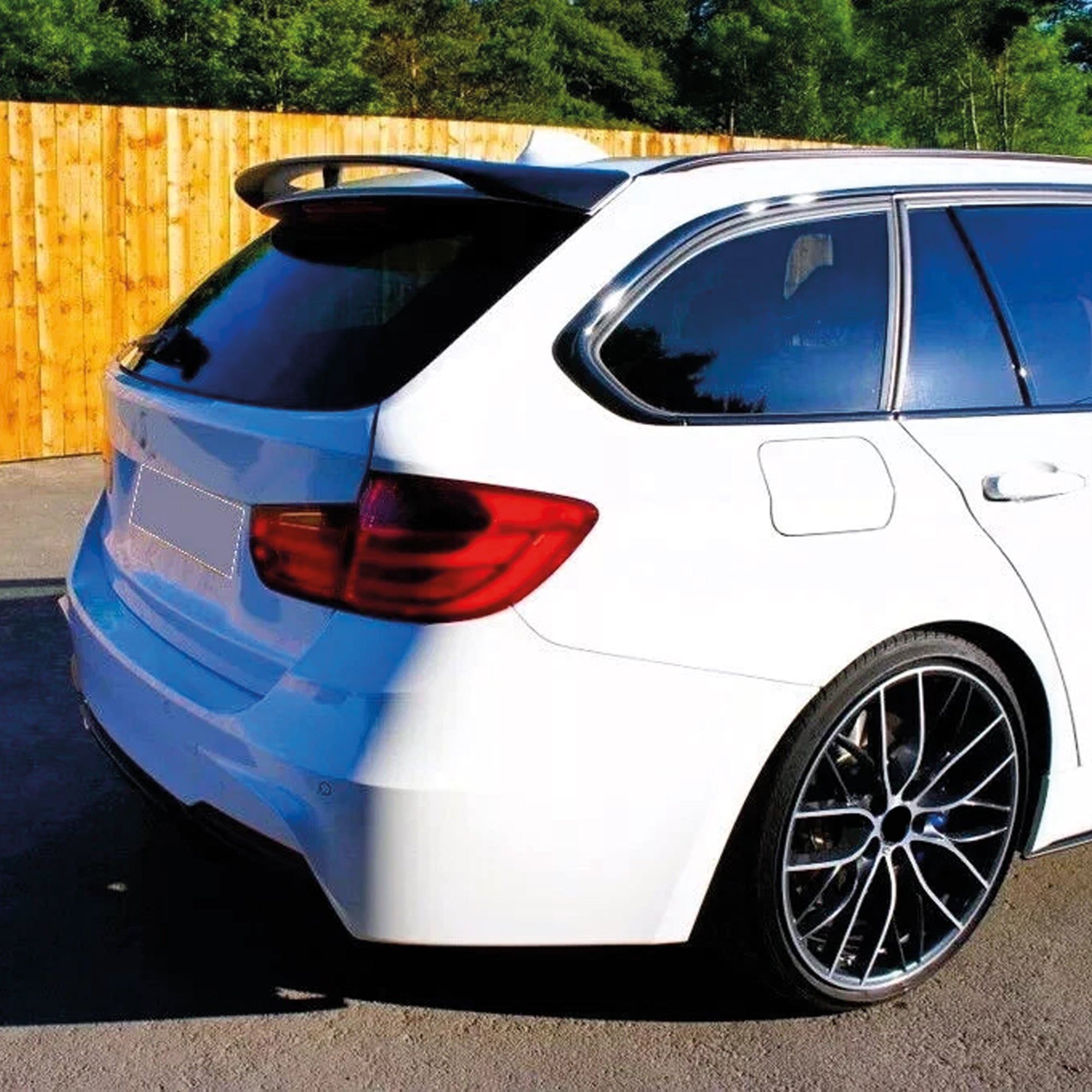 Rear Roof Spoiler For BMW 3 Series F31 Touring 2012-2018 Spoiler Piano Black ABS Plastic