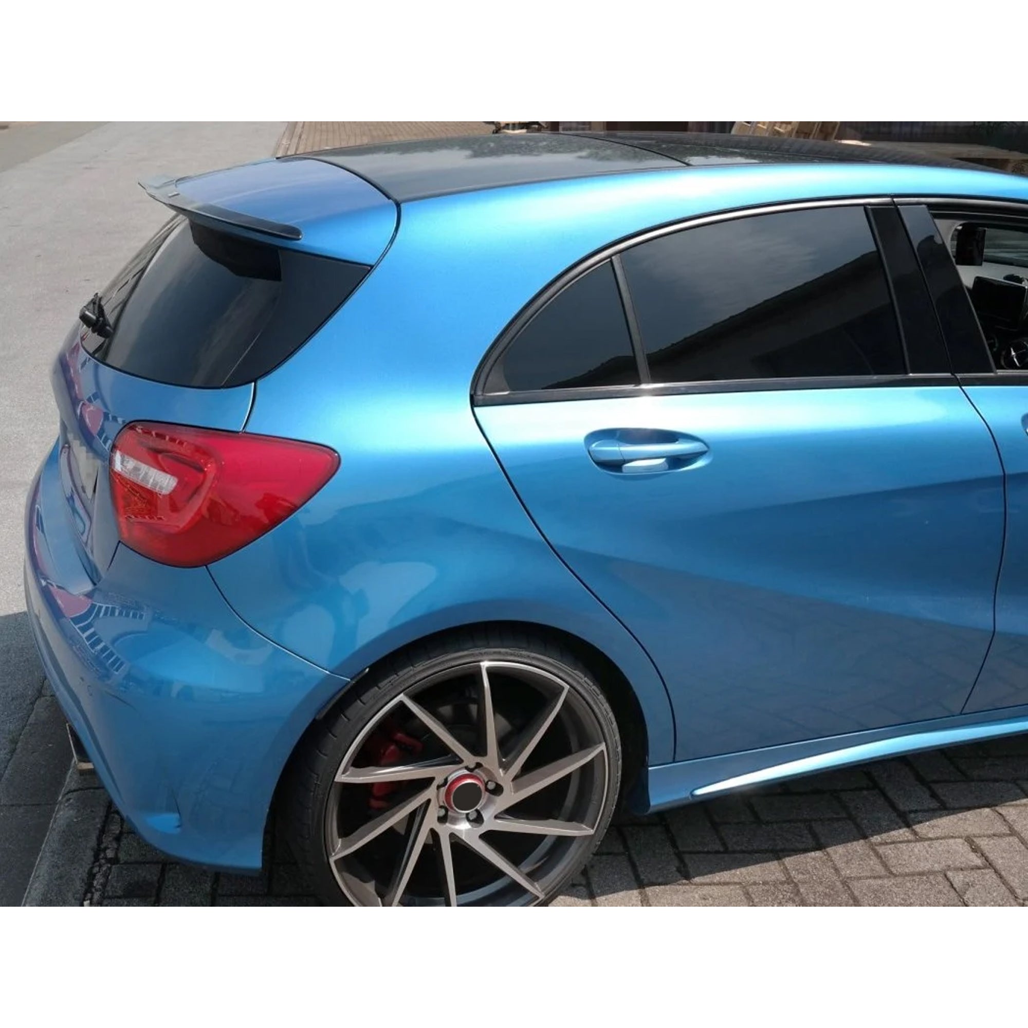 Rear Roof Spoiler For Mercedes Benz A Class W176 2013-2018 Spoiler Piano Black ABS Plastic