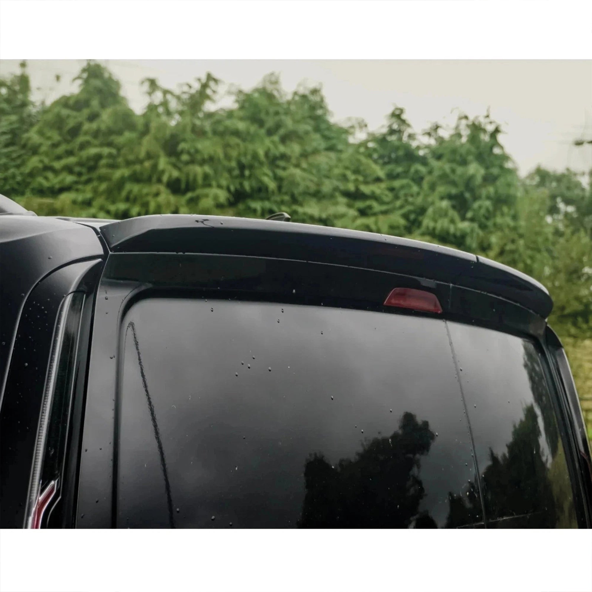 Rear Roof Spoiler For VW Caddy MK4 2020+ 2 DOOR Spoiler Piano Black ABS Plastic