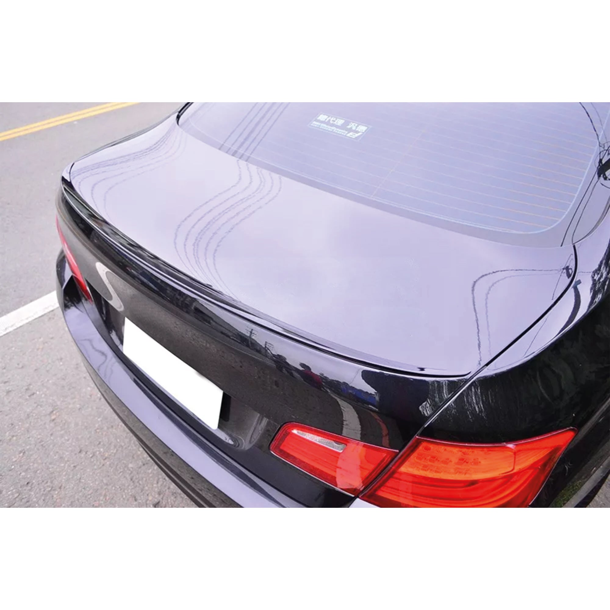 Rear Spoiler For BMW 5 Series F10 2010-2016 M5 Style Piano Black ABS Plastic