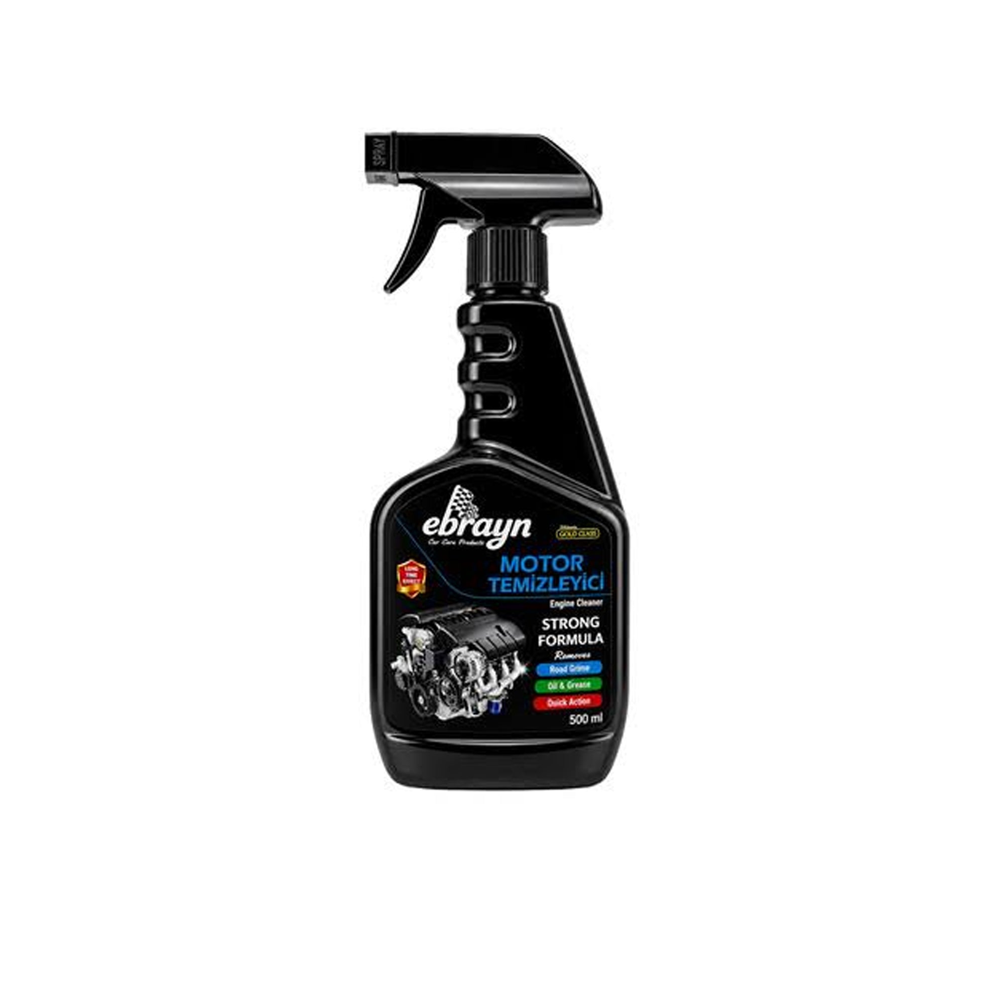 Engine Oil Remover 500ML – Powerful Car Engine Degreaser & Cleaner Spray, Oil Grease Tar Remover, Protective Film, Multi-Purpose Automotive Care