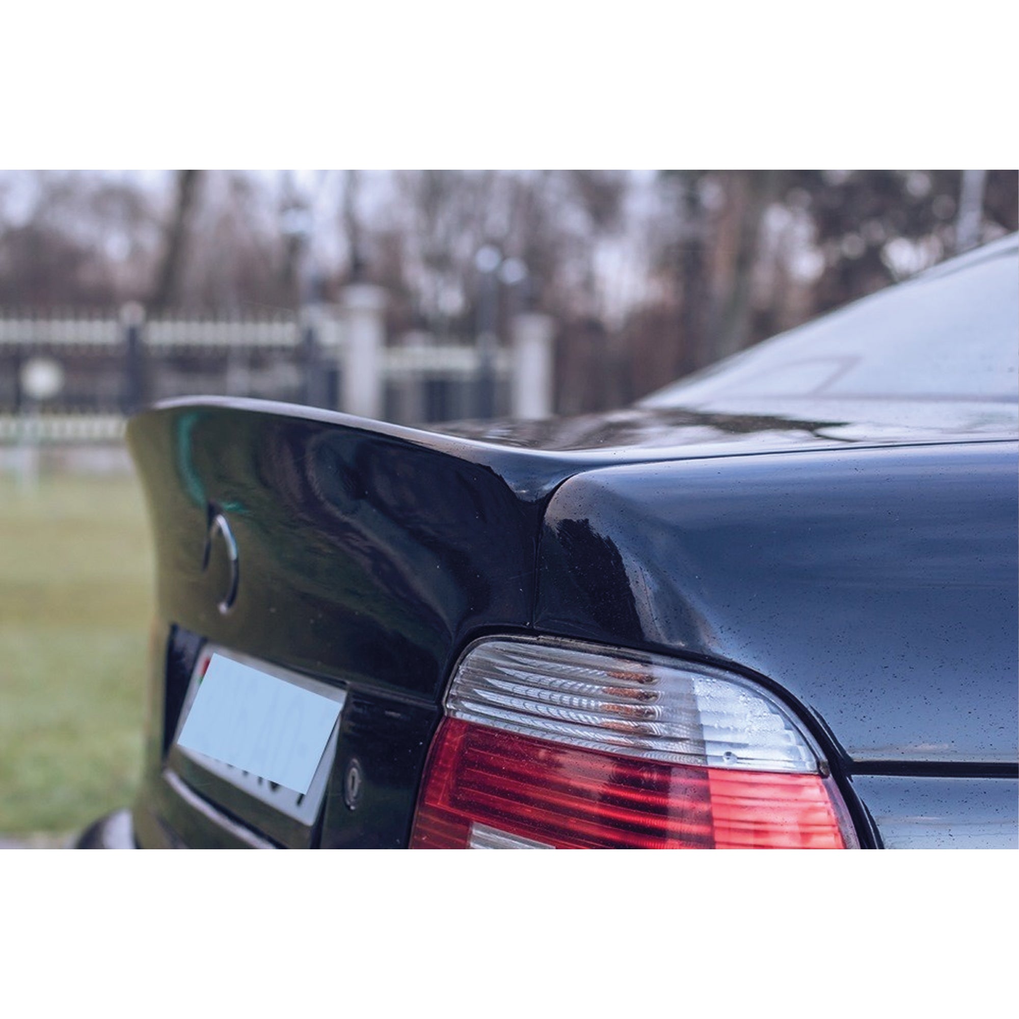 Rear Roof Spoiler For BMW E39 95-03 CSL Style Spoiler Piano Black ABS Plastic