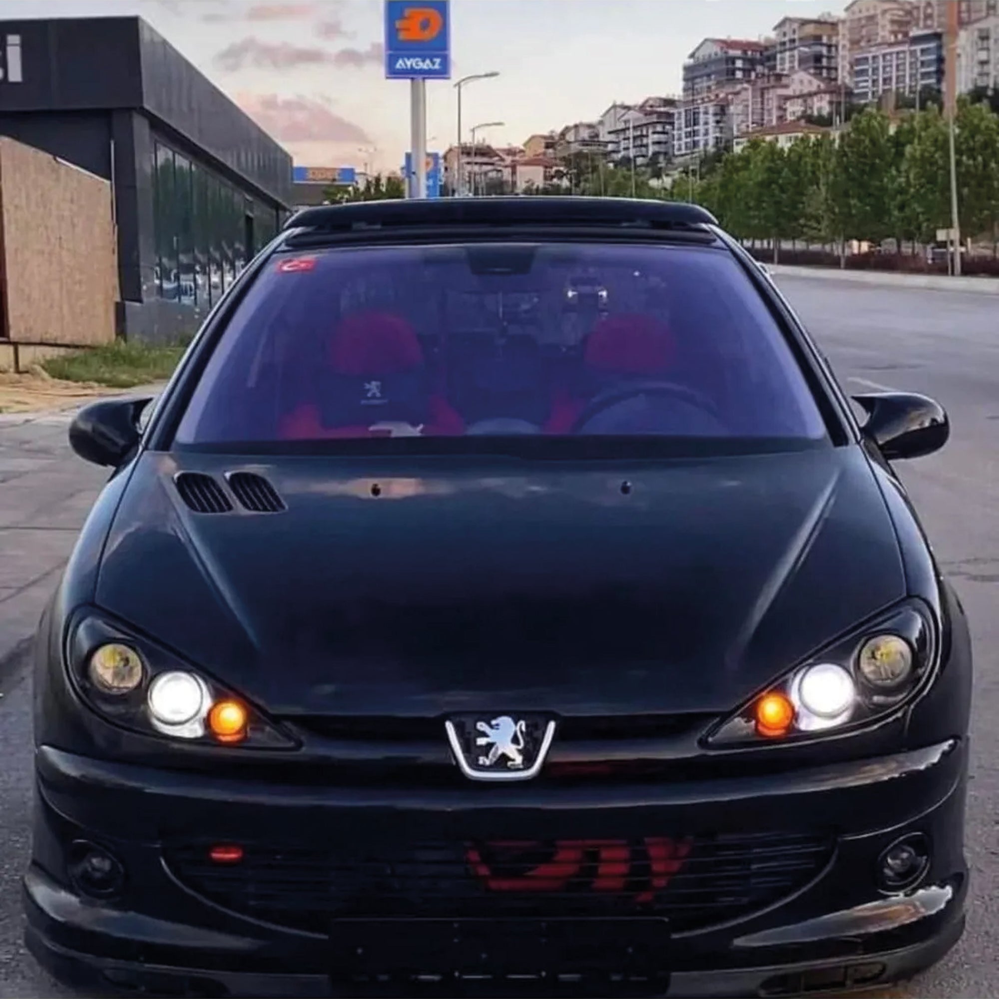 Mirror Cover for Peugeot 206 1998-2012 Batman Model