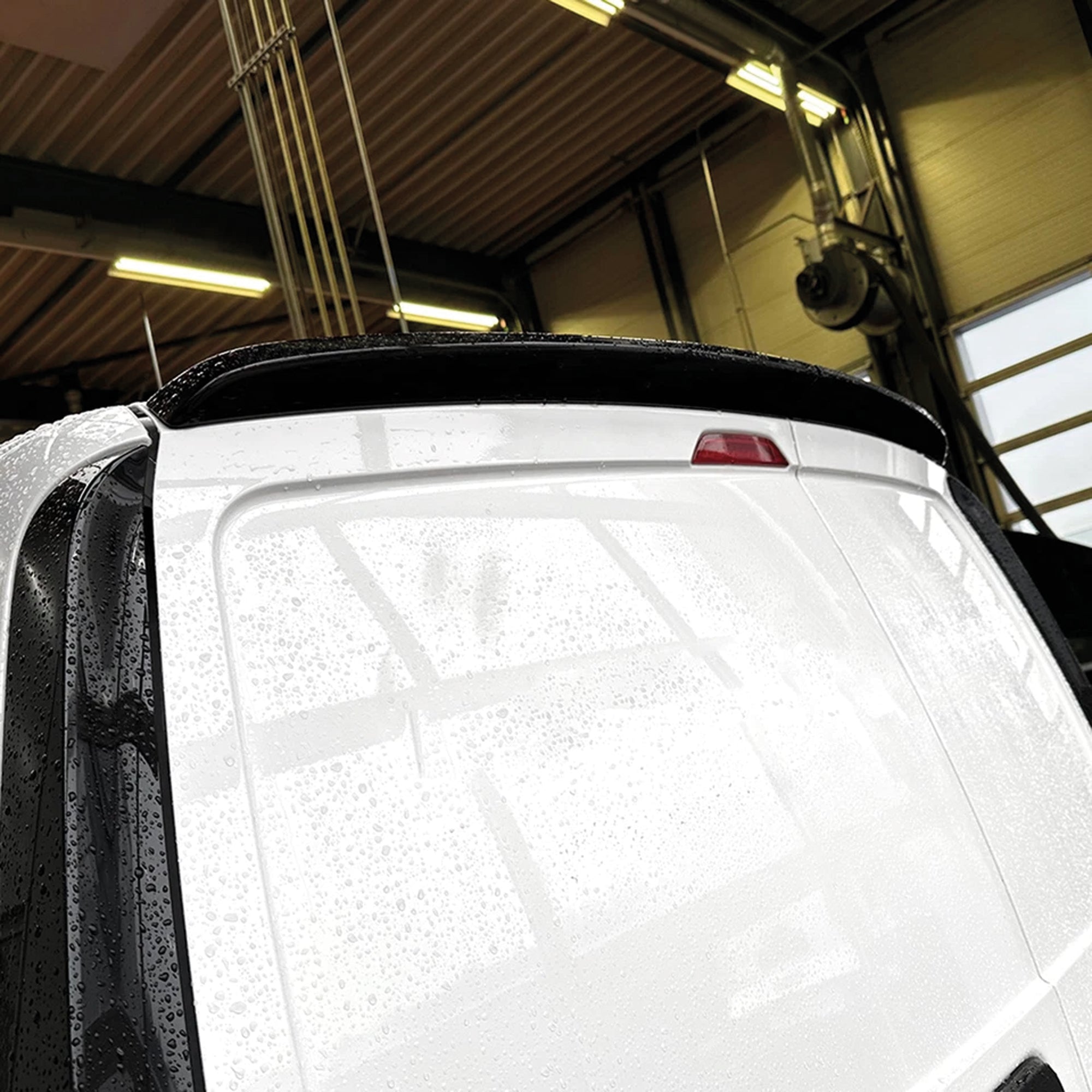 Rear Roof Spoiler For VW Caddy MK4 2020+ 2 DOOR Spoiler Piano Black ABS Plastic