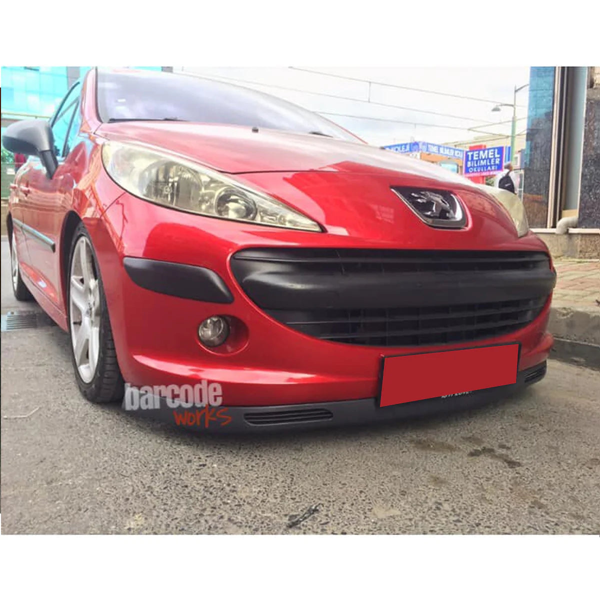 Universal L Model L-Type Front Bumper Lip Adjustable All Car