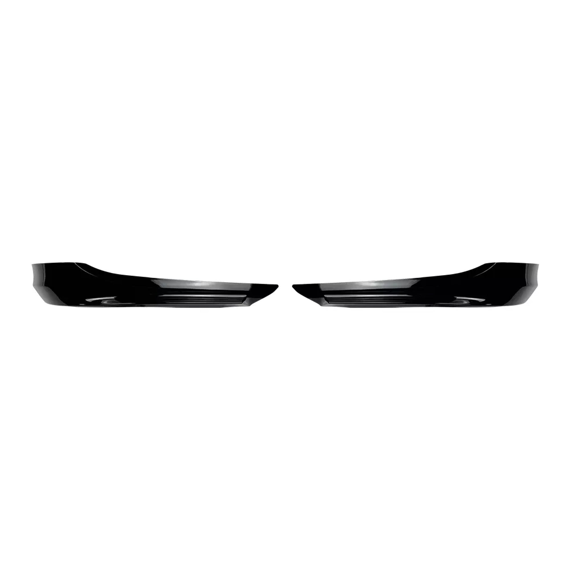 Front Bumper FLAP Wrap for BMW 3 Series E90 E91 LCI 2009-2012, 2pcs FLAP Canards Lip Splitter Corner Trim Cover Adjustable Tuning Body Part Body Kit