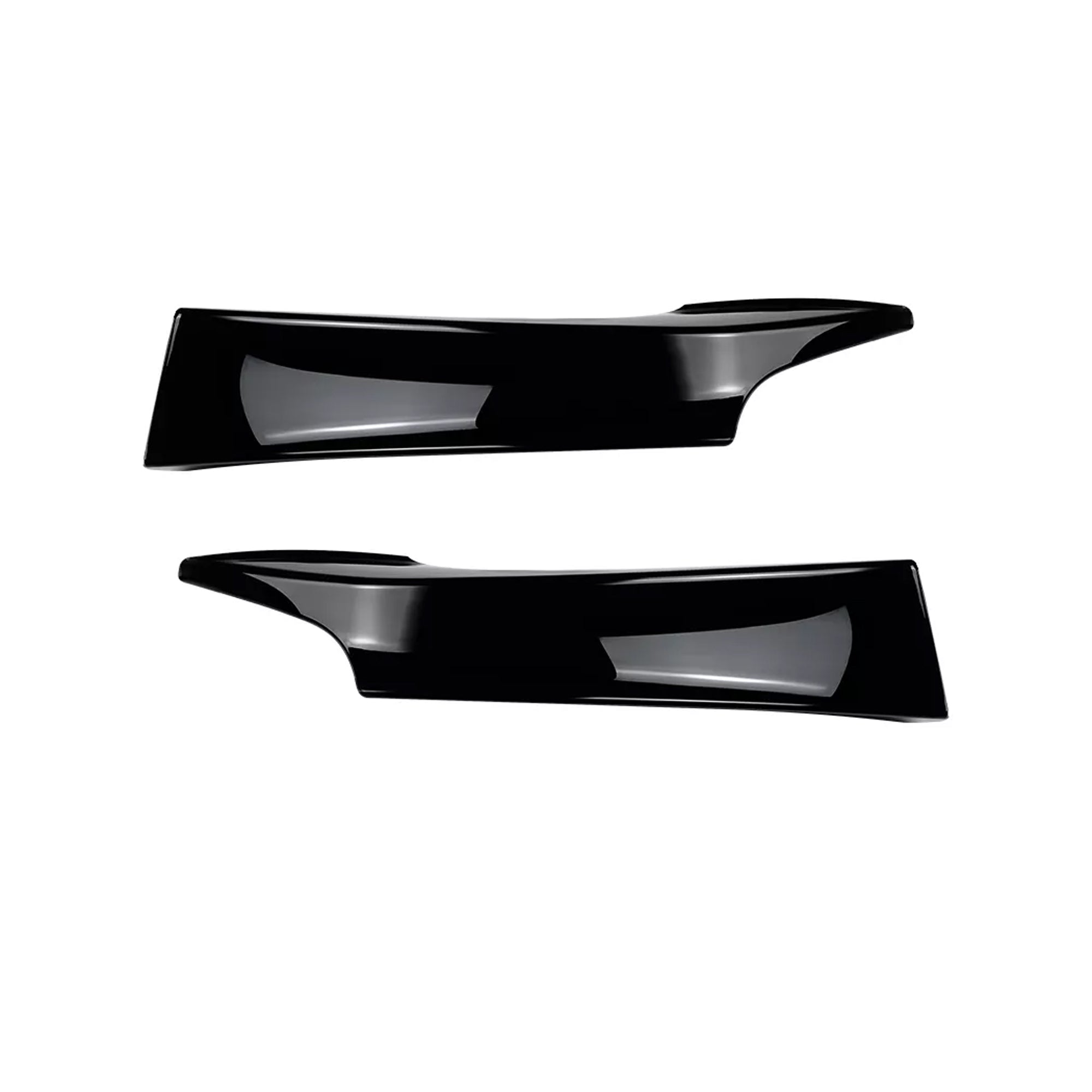 Front Bumper FLAP Wrap for BMW 1 Serise F20 F21 Pre-facelift M-Pack 2012-2014, 2pcs FLAP Canards Lip Splitter Corner Trim Cover Adjustable Tuning Body Part Body Kit