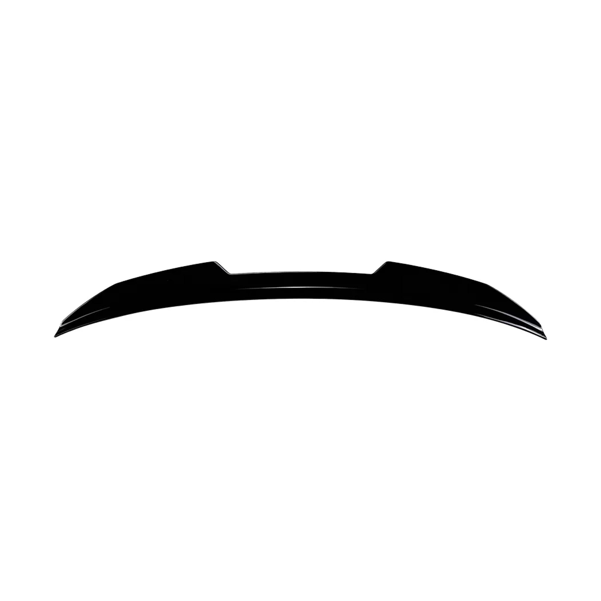 Rear Trunk Spoiler For Audi A6 S6 C8 2018-2025 PSM Style Spoiler Piano Black ABS Plastic