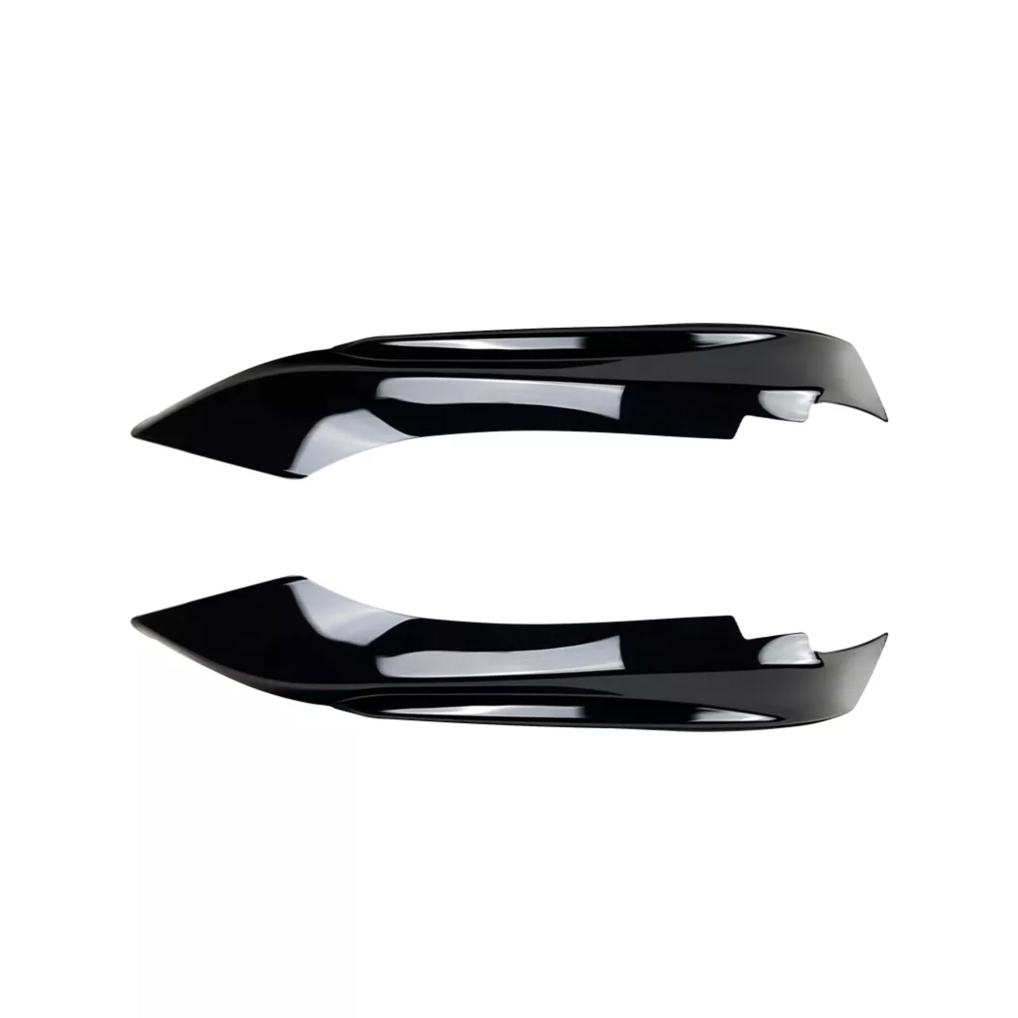 Front Bumper FLAP Wrap for BMW 4 Series F32 F33 F36 M Sport 2014-2020, 2pcs FLAP Canards Lip Splitter Corner Trim Cover Adjustable Tuning Body Part Body Kit