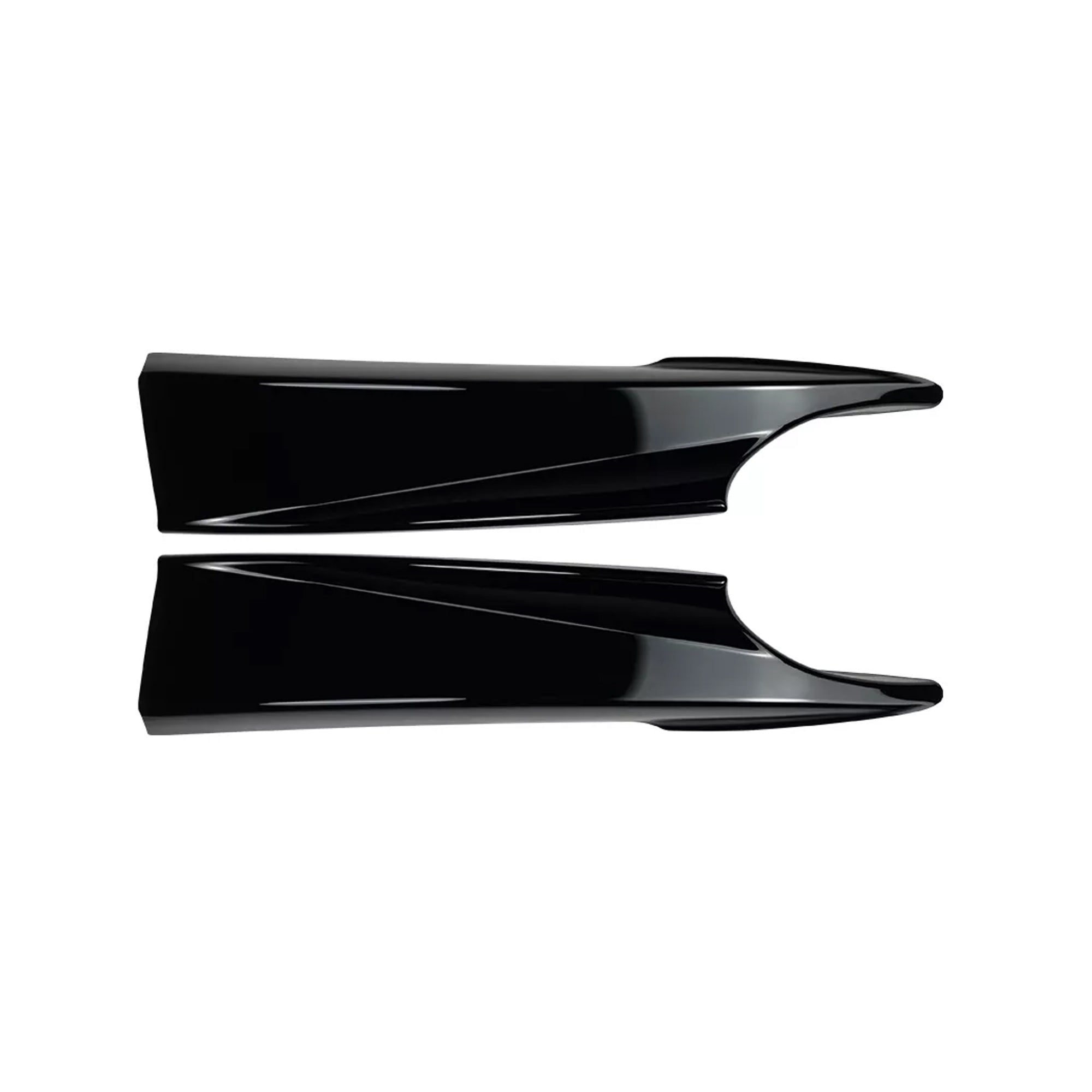 Front Bumper FLAP Wrap for BMW 3 Series F34 2014-2019 M Sport, 2pcs FLAP Canards Lip Splitter Corner Trim Cover Adjustable Tuning Body Part Body Kit