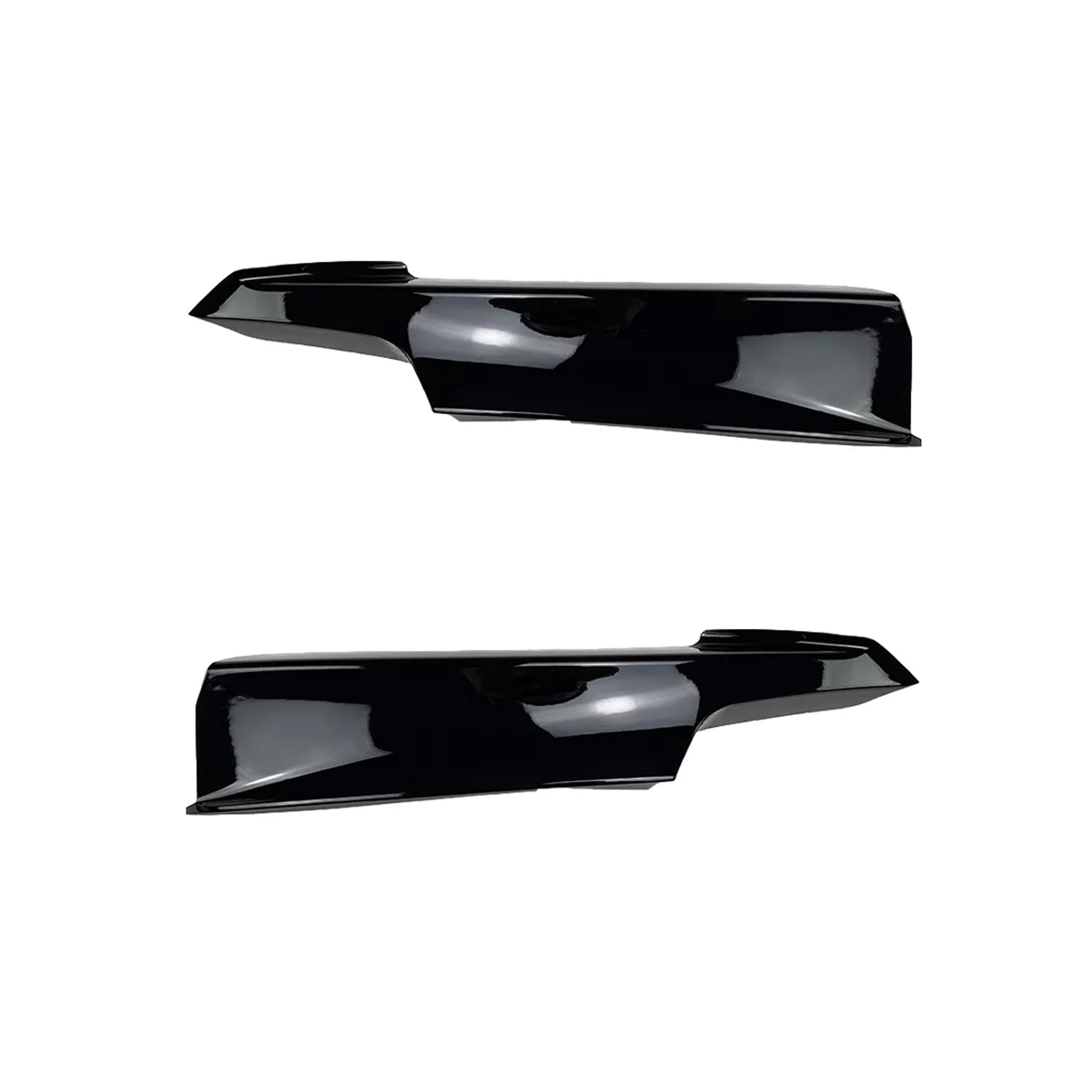 Front Bumper FLAP Wrap for BMW 3 Series F30 F31 2013-2019 M Pack, 2pcs FLAP Canards Lip Splitter Corner Trim Cover Adjustable Tuning Body Part Body Kit