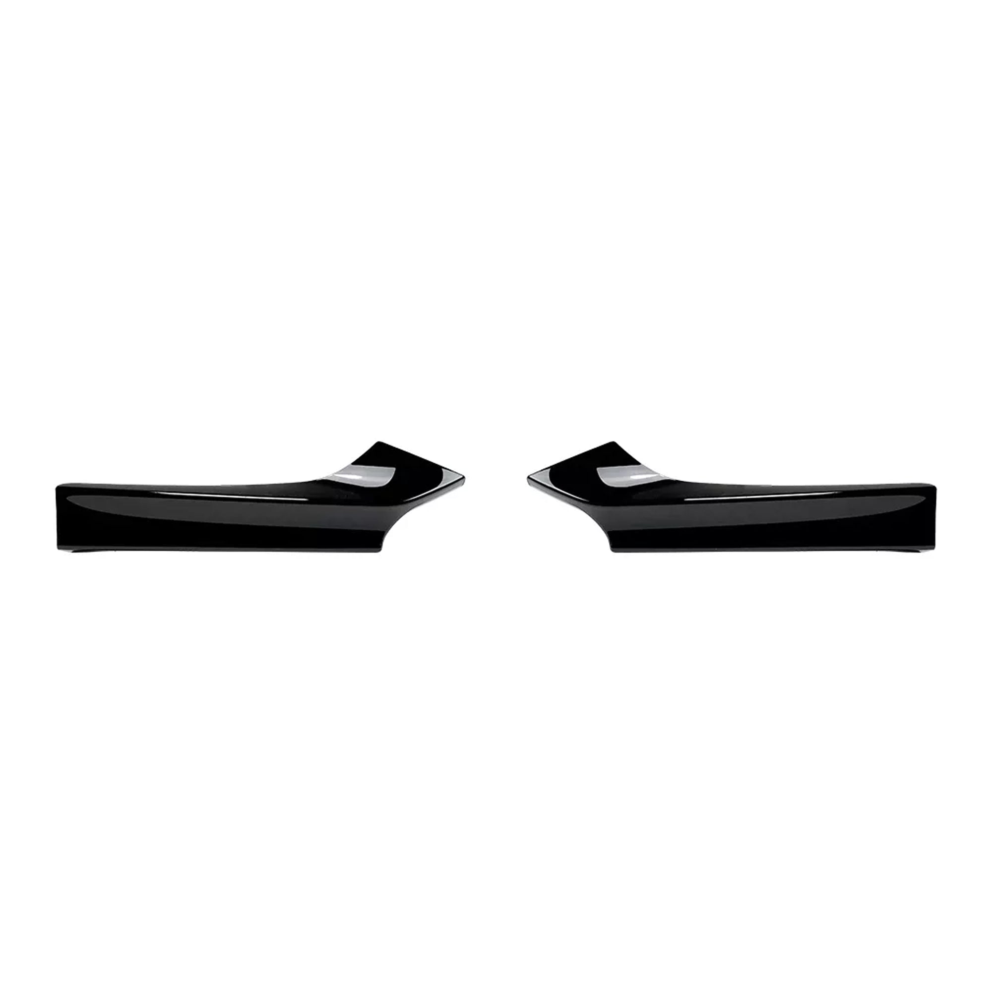 Front Bumper FLAP Wrap for BMW 2 Series F22 M Sport 2014-2019, 2pcs FLAP Canards Lip Splitter Corner Trim Cover Adjustable Tuning Body Part Body Kit