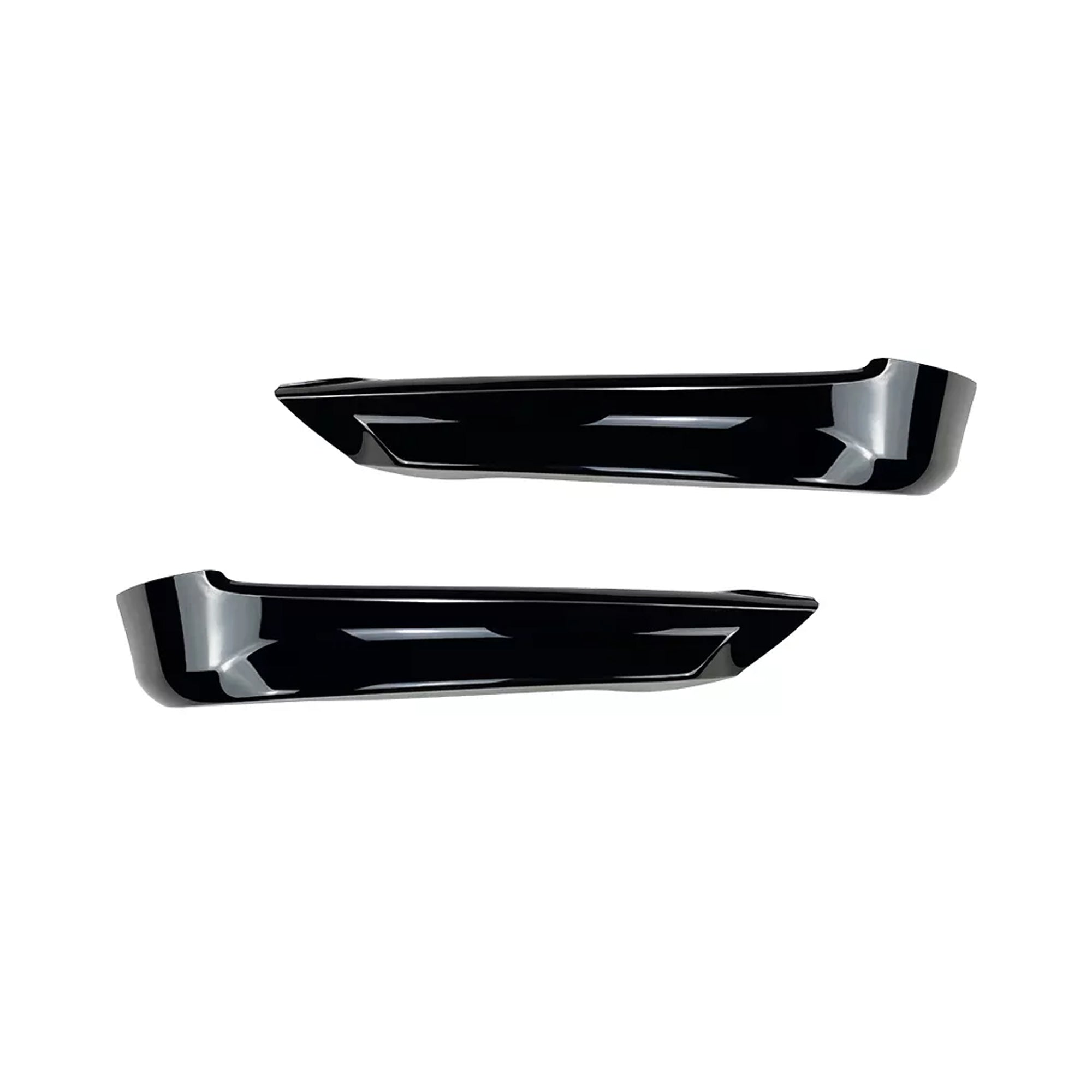 Front Bumper FLAP Wrap for BMW 3 Series E90 E91 Pre Lci 2005-2008, 2pcs FLAP Canards Lip Splitter Corner Trim Cover Adjustable Tuning Body Part Body Kit