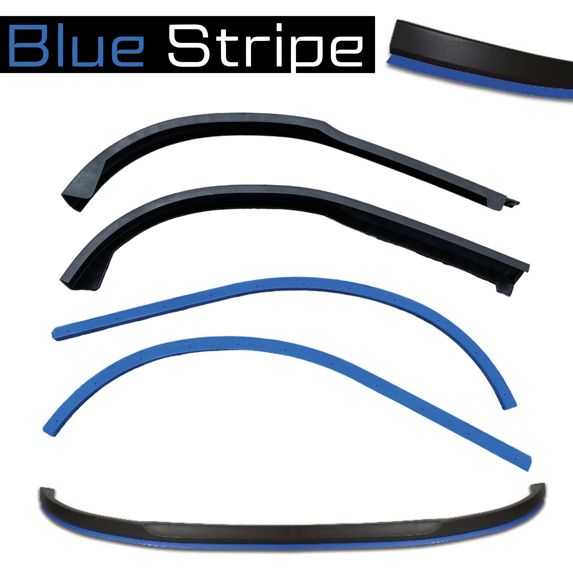 Universal H Model H-Type Front Bumper Lip Adjustable All Car