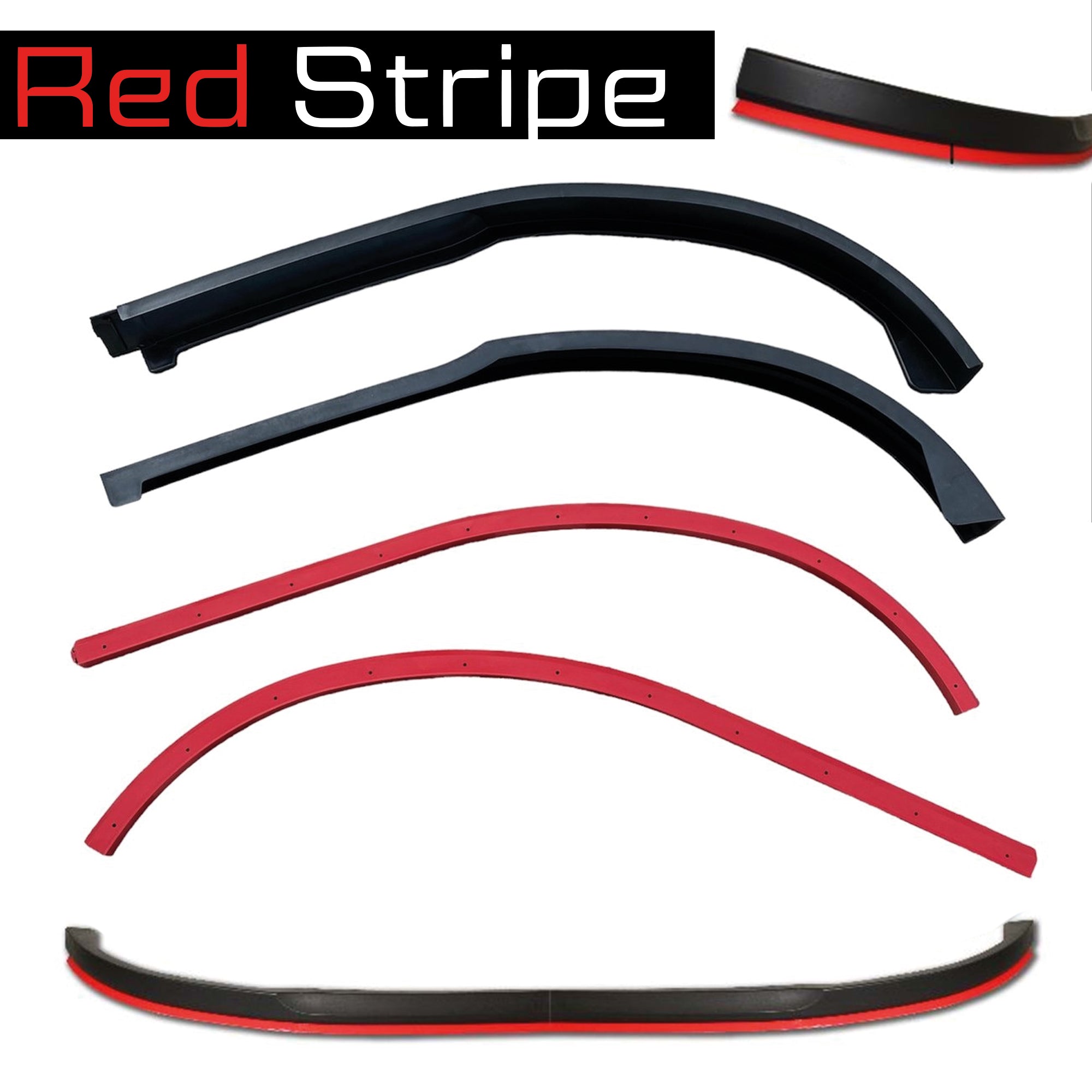 Universal H Model H-Type Front Bumper Lip Adjustable All Car