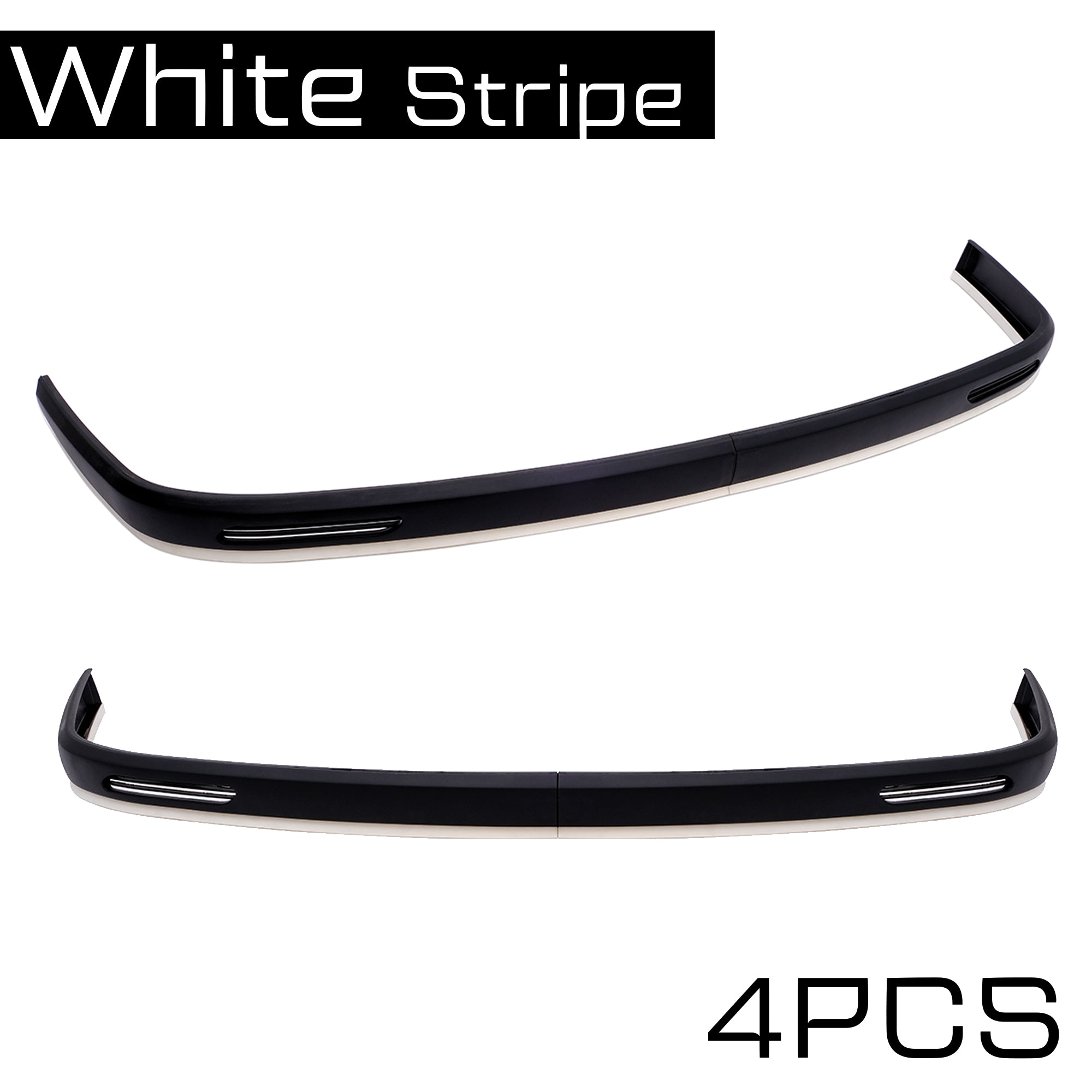 Universal L Model L-Type Front Bumper Lip Adjustable All Car