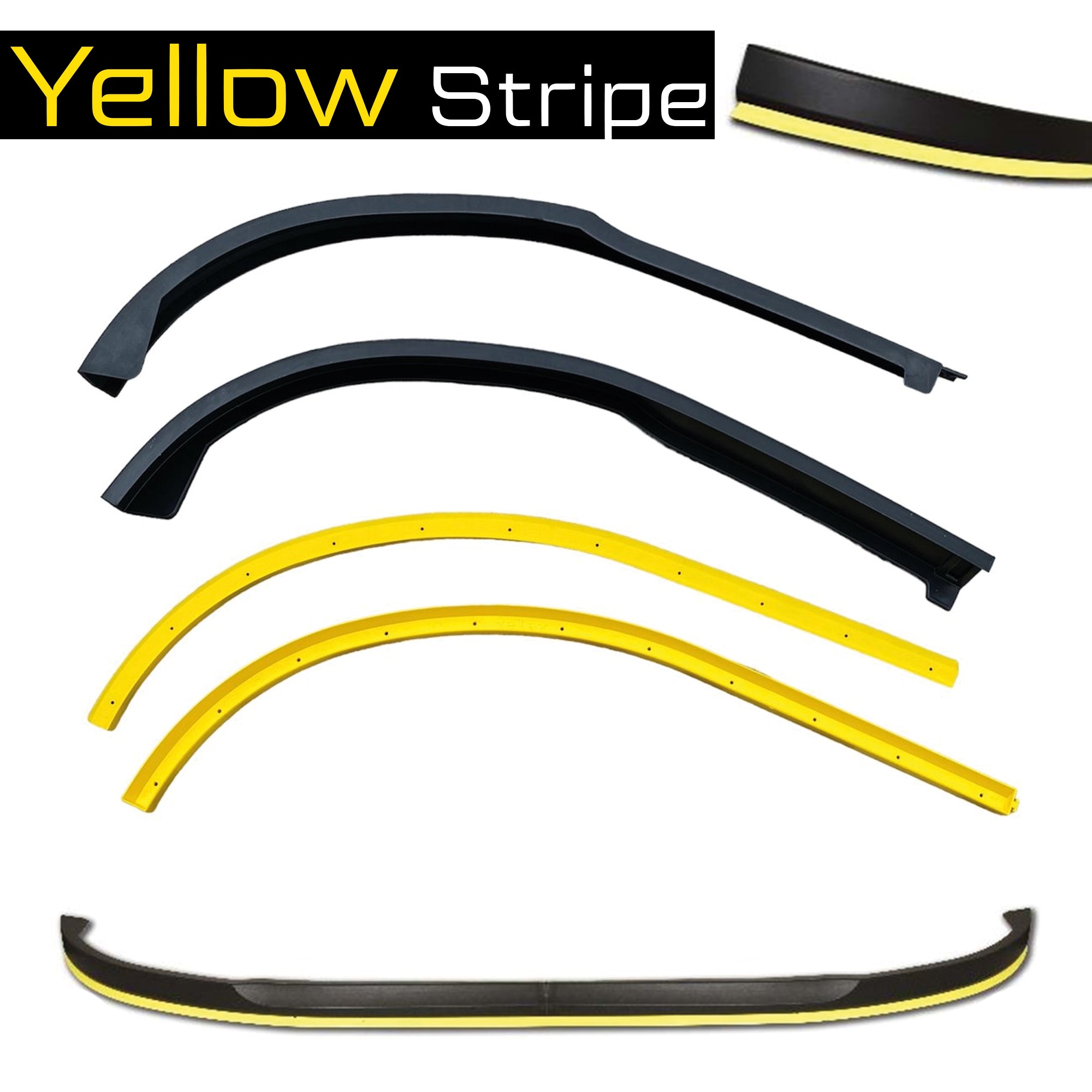 Universal H Model H-Type Front Bumper Lip Adjustable All Car