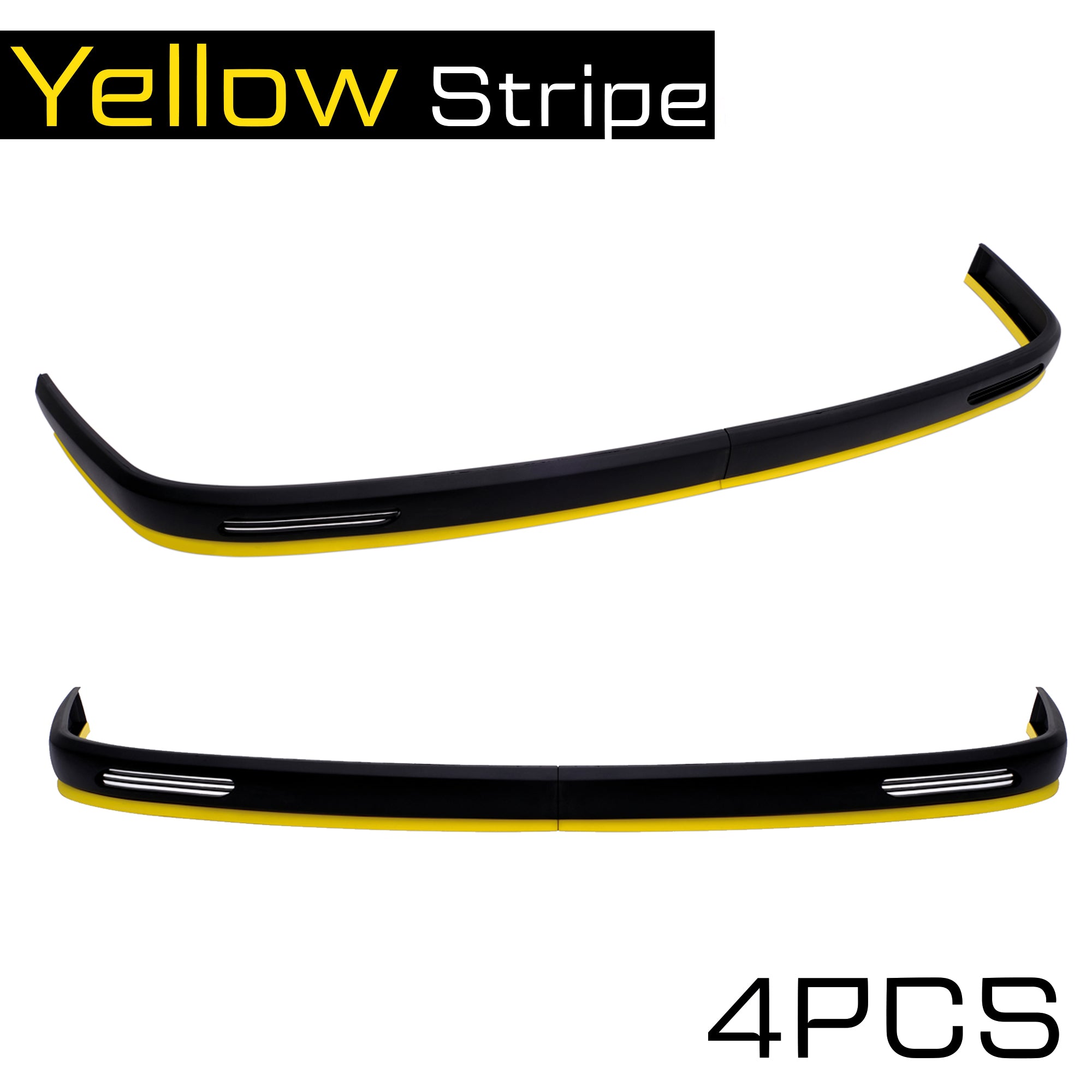 Universal L Model L-Type Front Bumper Lip Adjustable All Car