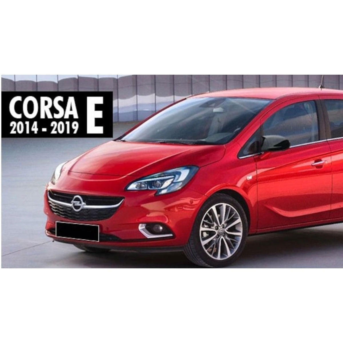 Mirror Cover for Opel Corsa E 2014-2019 Batman Model