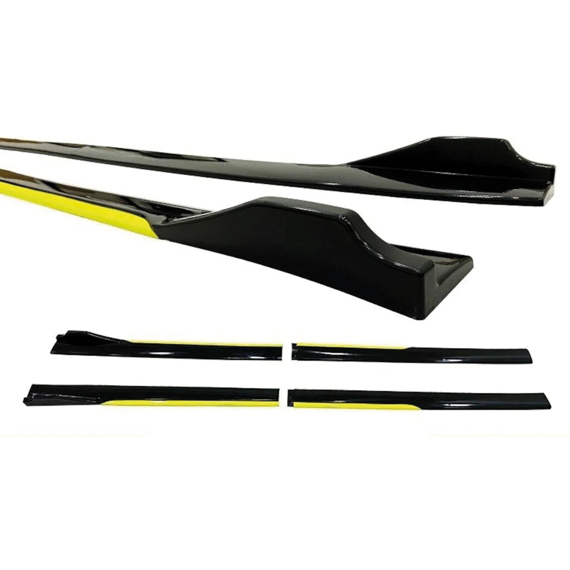 Universal Side Skirts 8pcs Adjustable All Car