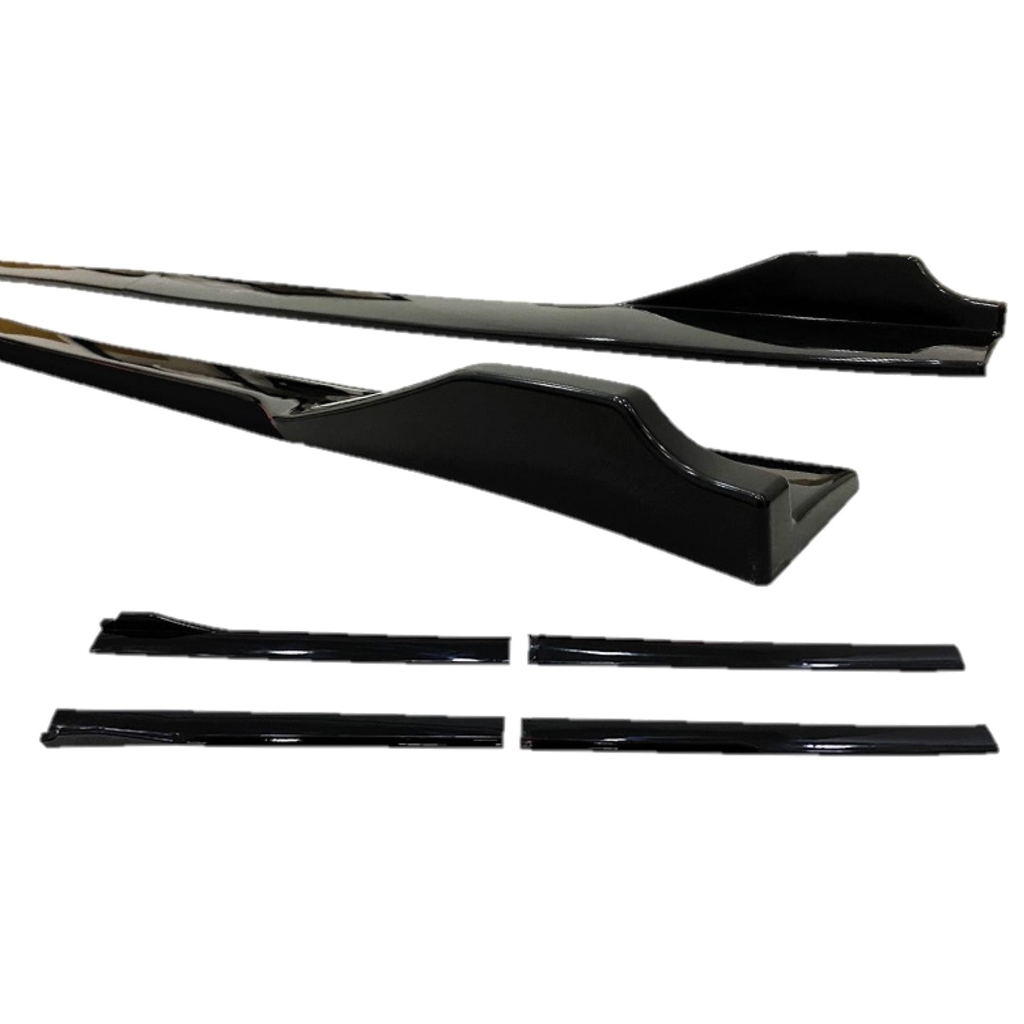 Universal Side Skirts 8pcs Adjustable All Car