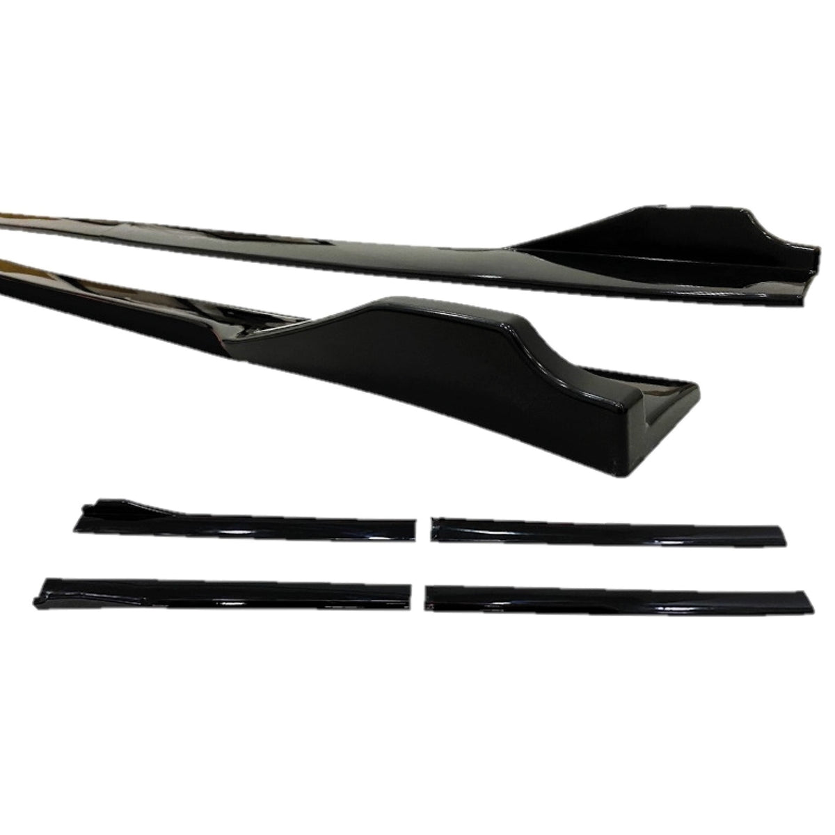 Universal Side Skirts 8pcs Adjustable All Car